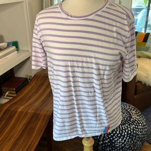Kule large L t shirt striped